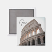 Rome, Italië. Colosseum Magneet (Voorkant / Achterkant)