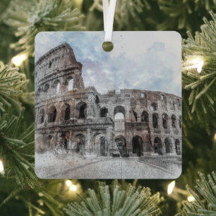 Rome Italië Colosseum Metal Ornament Italië