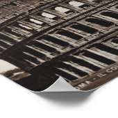 Rome, Italië, Colosseum,  Poster (Hoek)