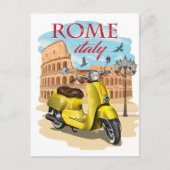 Rome Italië Colosseum Reizen Kunst  stad Briefkaart (Voorkant)