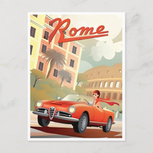 Rome Italië Colosseum Reizen Kunst  stad Briefkaart