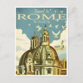 Rome Italië Colosseum Reizen Kunst  stad Briefkaart (Voorkant)