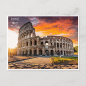 Rome Italië Colosseum Reizen Kunst stad Briefkaart (Voorkant)