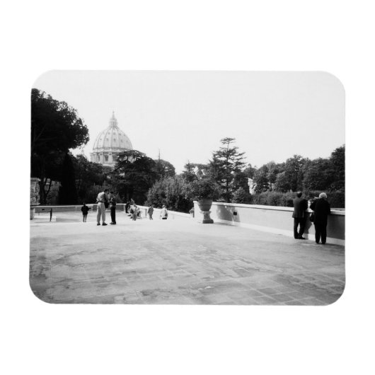 Rome Italië, De Vaticaanse Tuinen Magneet (Horizontaal)