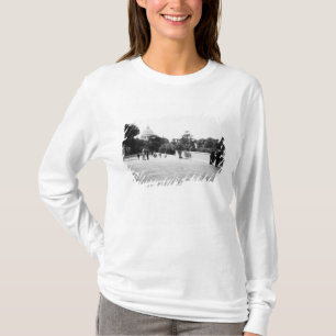Rome Italië, De Vaticaanse Tuinen T-shirt