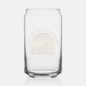 Rome Italië Familiereis Colosseum Sunset Custom Blikvorm Glas (Achterkant)