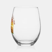 Rome Italië Familiereis Colosseum Sunset Custom Wijnglas Zonder Voet (Links)