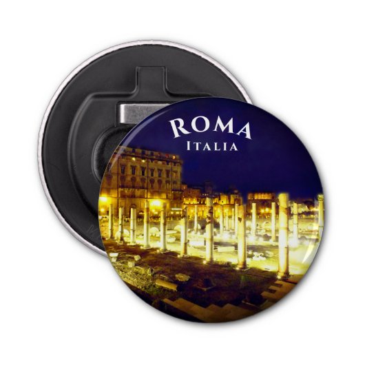 Rome, Italië | Forum van Trajan Bottle Opener (Voorkant)
