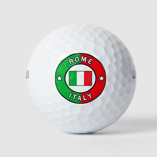 Rome Italië Golfballen (Voorkant)