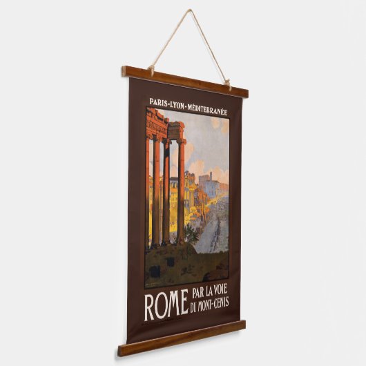 Rome Italië Hangend Wandkleed (Gebogen)