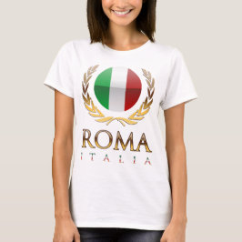 Rome, Italië | Il Tricolore Italiano T-shirt