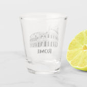 Rome Italië Italiaans Colosseum Shot Glas (Achterkant)