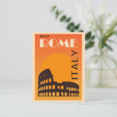Rome Italië  Italiaans Colosseum Travel Briefkaart (Staand voorkant)