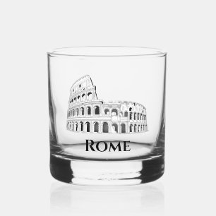 Rome Italië Italiaans Colosseum Whisky Glas