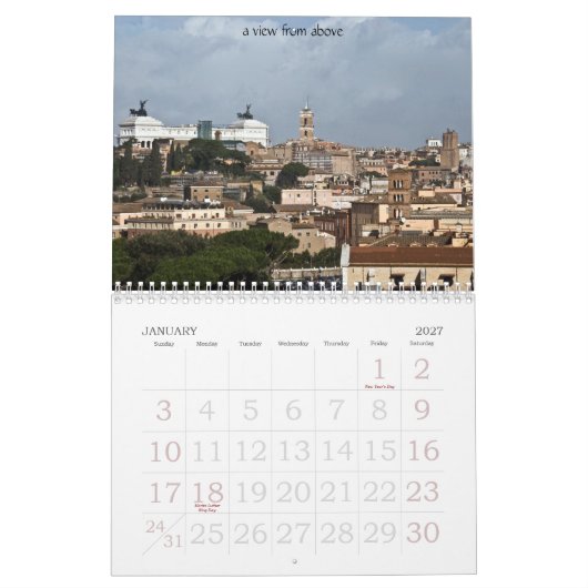 rome , italië kalender (Jan 2027)