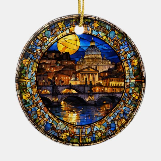 Rome Italië Keramisch Ornament (Voorkant)