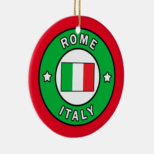 Rome Italië Keramisch Ornament (Rechts)