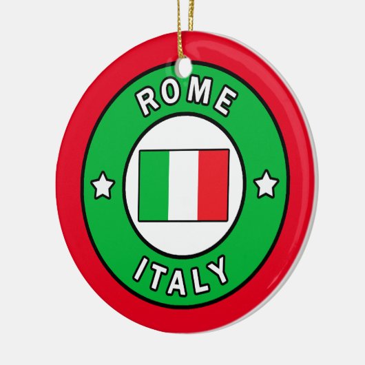 Rome Italië Keramisch Ornament (Links)