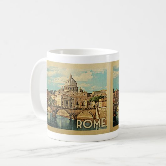 Rome Italië Koffiemok (Voorkant links)