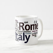 Rome Italië Koffiemok (Voorkant rechts)
