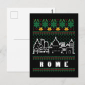 Rome Italië Lelijke Kerstdagen Briefkaart (Voorkant / Achterkant)