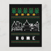 Rome Italië Lelijke Kerstdagen Briefkaart (Voorkant)