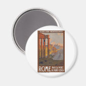 Rome Italië Magneet (Voorkant / Achterkant)