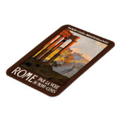  Rome Italië magneet (Linkerzijde)