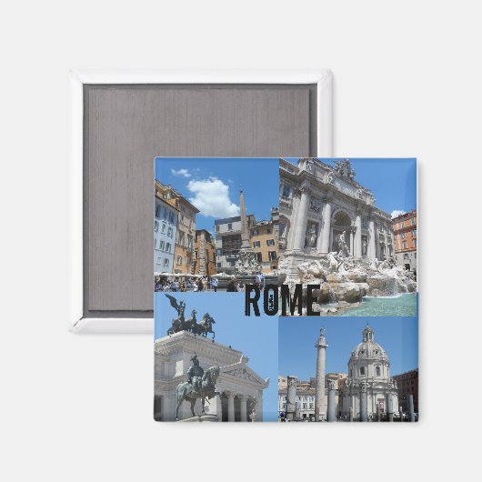 Rome, Italië Magneet (Voorkant / Achterkant)