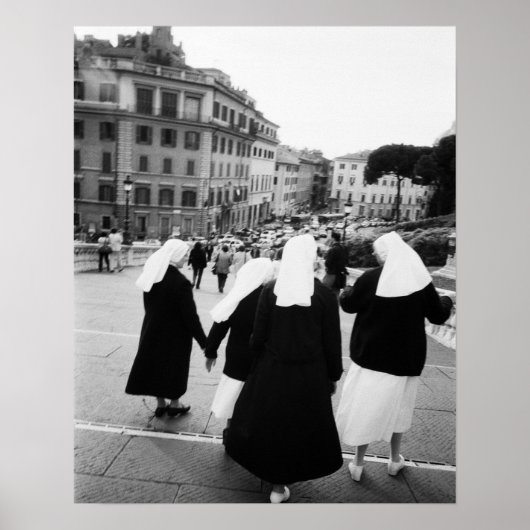 Rome Italië, Nonnen Patrouille! (NR) Poster (Voorkant)