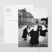 Rome Italië, Nun Patrol! NR) Briefkaart (Voorkant / Achterkant)