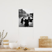 Rome Italië, Nun Patrol! NR) Poster (Keuken)