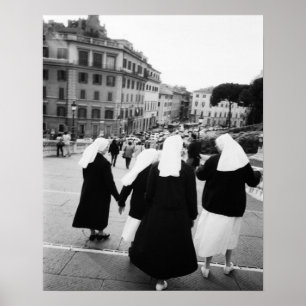 Rome Italië, Nun Patrol! NR) Poster