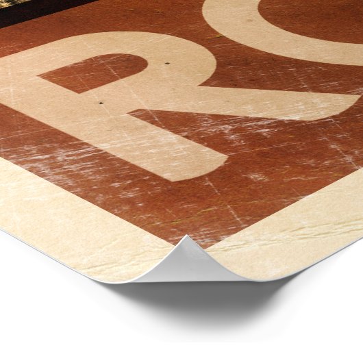 rome - italië - oud - affiche poster (Hoek)