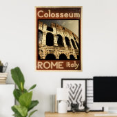 rome - italië - oud - affiche poster (Thuiskantoor)