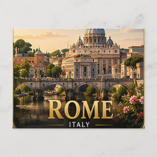 Rome Italië Oude Hoofdstad Ervaring 🏛️ Briefkaart