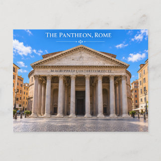 Rome Italië Pantheon Landmark Ansichtkaart Briefkaart