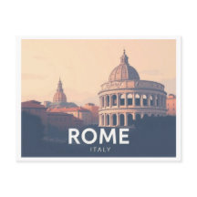 Rome Italië Pastel Travel Design
