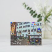Rome Italië Piazza Briefkaart (Staand voorkant)