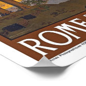 Rome Italië Poster (Hoek)
