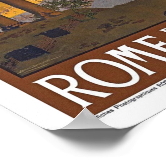Rome Italië Poster (Hoek)