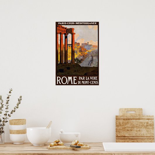 Rome Italië Poster (Keuken)
