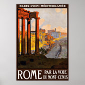 Rome Italië Poster (Voorkant)