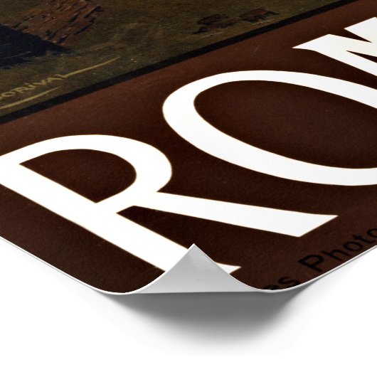 Rome Italië Poster (Hoek)