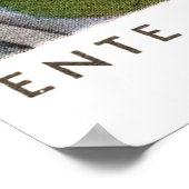 Rome Italië Poster voor reizen met reisrotatie ter (Hoek)