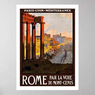 Rome Italië - Posters voor reizen met het merk Vin