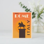  Rome Italië Reis Briefkaart (Staand voorkant)
