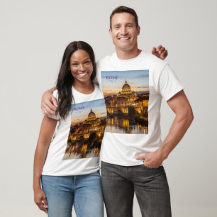 Rome Italië Reis Souvenir Schilderachtig T-shirt