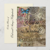 Rome Italië Reis Vakantie Vakantie Stad Kaart (Voorkant / Achterkant)