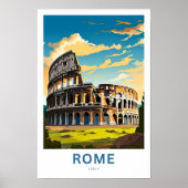 Rome Italië Reisprint Poster (Voorkant)